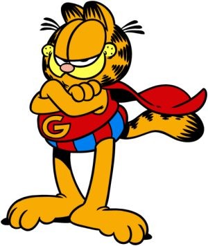 Résultat de recherche d'images pour "bisous garfield"